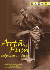 Afis Arta si fum