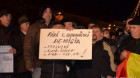 A 11-a zi de proteste la Cluj: „Emil Boc şi gaşca lui/ Ruşinea Ardealului”