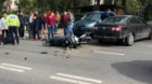 Motociclist rănit într-un accident în Cluj-Napoca