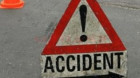Accident rutier cu trei maşini implicate