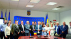 Delegaţie poloneză din Voievodatul Łódzkie la CJ Cluj