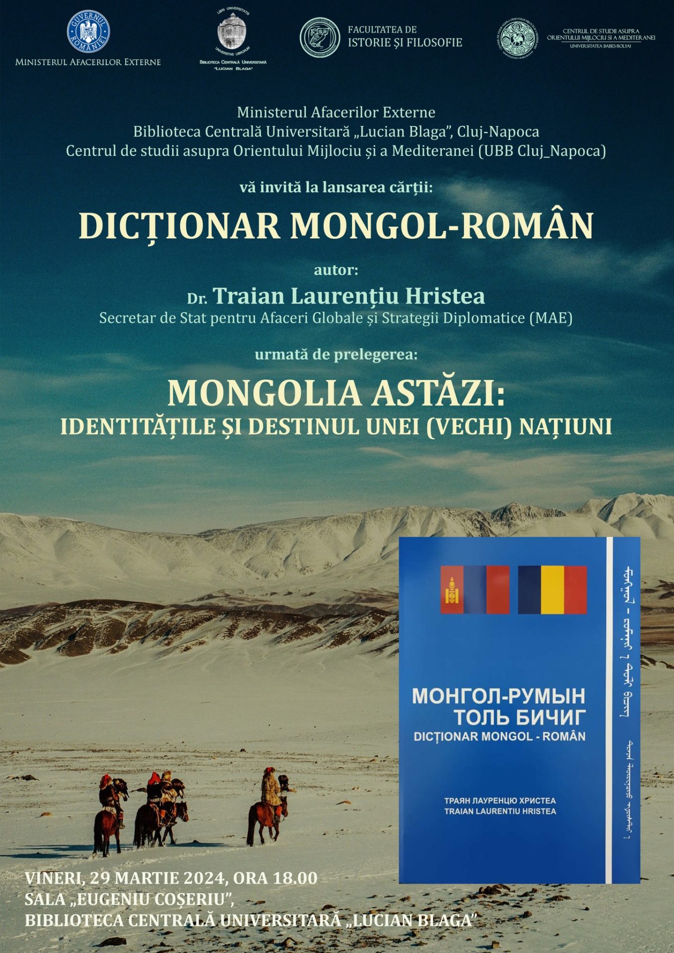 Lansare de carte la BCU „LucianBlaga” ziarulfaclia.ro